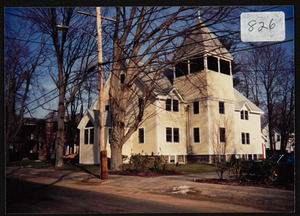 Other side of Robert Brooks house, congregate housing, former Methodist Church, winter, 1991