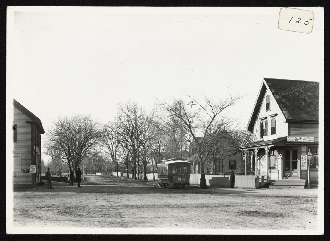 Depot Square So. Hamilton looking toward Wenham Digital Commonwealth