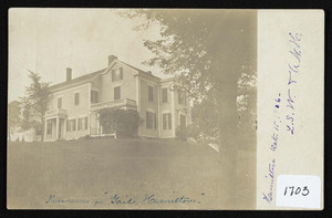 Residence of Gail Hamilton