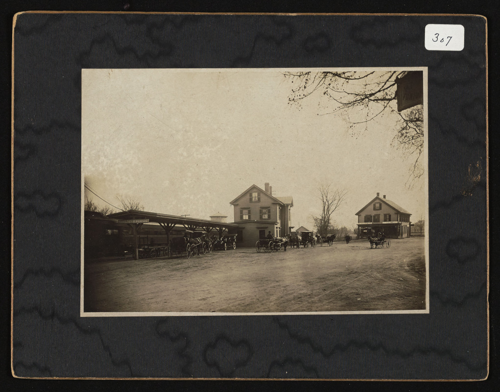 Hamilton and Wenham, R.R. Depot, So. Hamilton