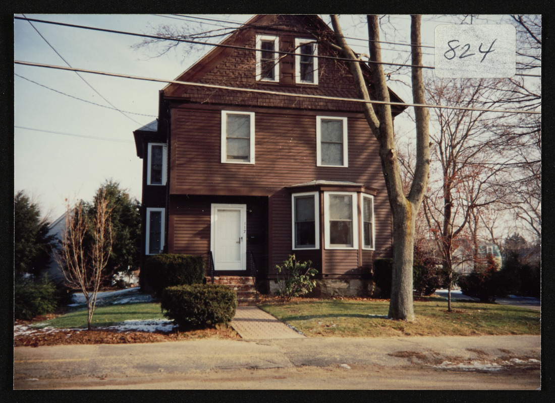 117 Railroad Avenue, winter 1991