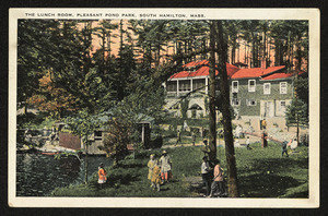 The lunch room, Pleasant Pond Park, South Hamilton, Mass.