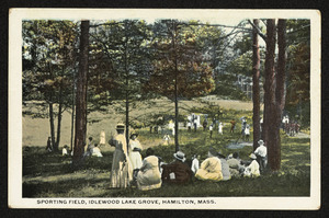 Sporting field, Idlewood Lake Grove, Hamilton, Mass.