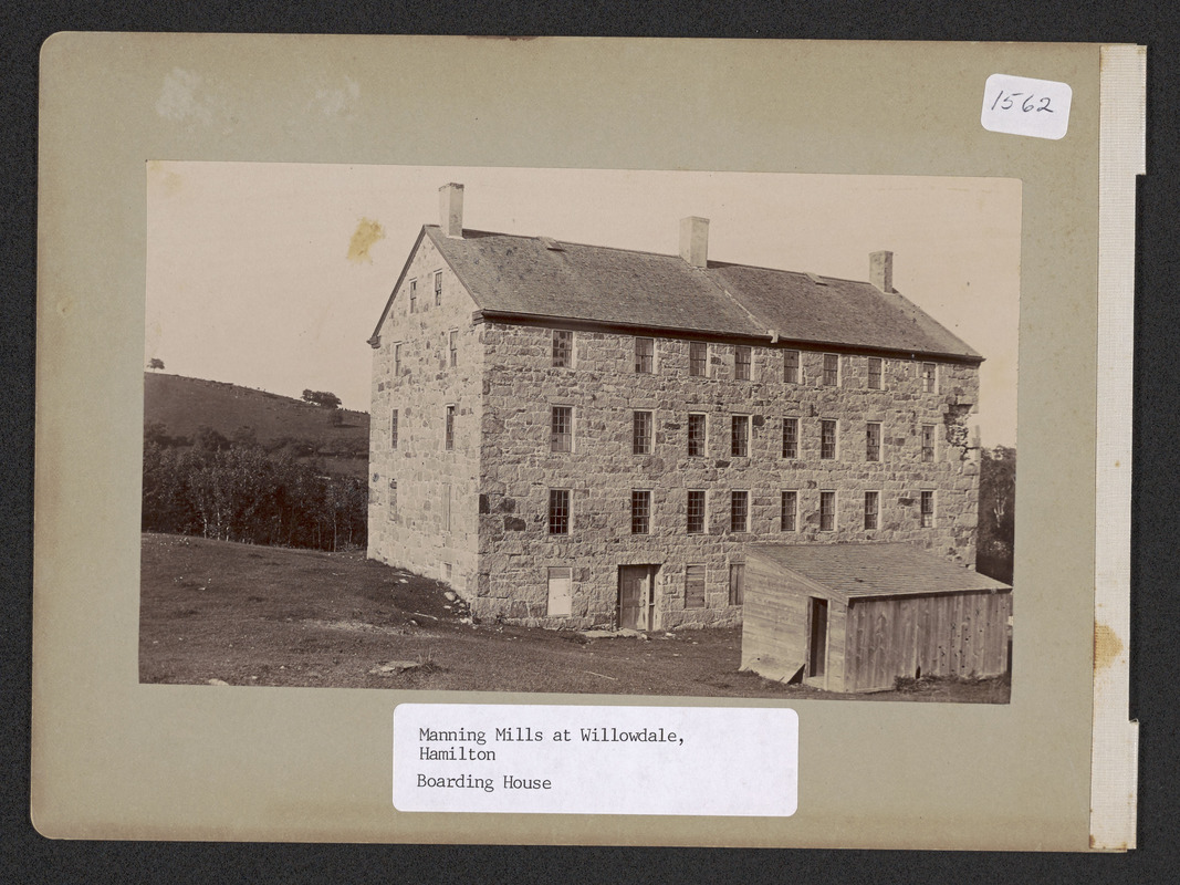 Manning Mills at Willowdale, Hamilton, boarding house