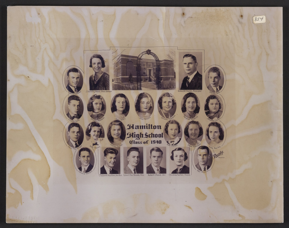 Hamilton High School Class of 1940