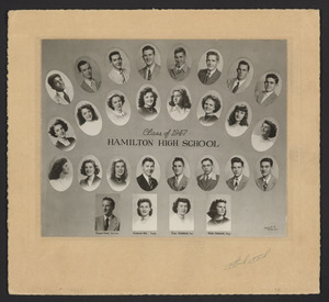 Class of 1947 Hamilton High School