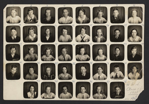 H.H.S. class of 1928, in 1924
