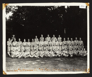 Hamilton and Wenham Co. 58 Mass. State Guard, August 1943