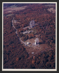 1950's aerial view of U.S. Radar Station on Sagamore Hill