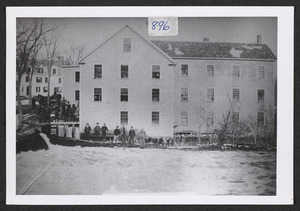1860 Norwood's Mills at Ipswich River, Highland St.