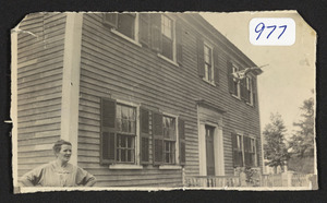 Mrs. Norris' house at corner of School St and 366 Essex St., formerly home of Edward DeWitt