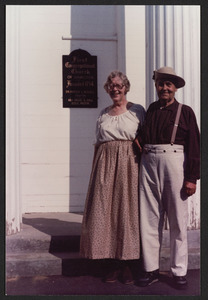 One of the men from the 1937 trek and his wife