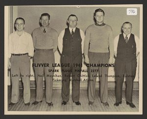 Flivver League 1941 Champions