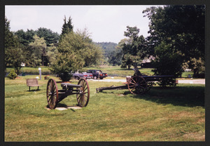 Civil War and World War I cannons at Patton Park