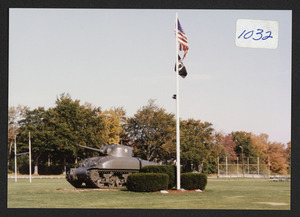 Patton park, tank and flag pole