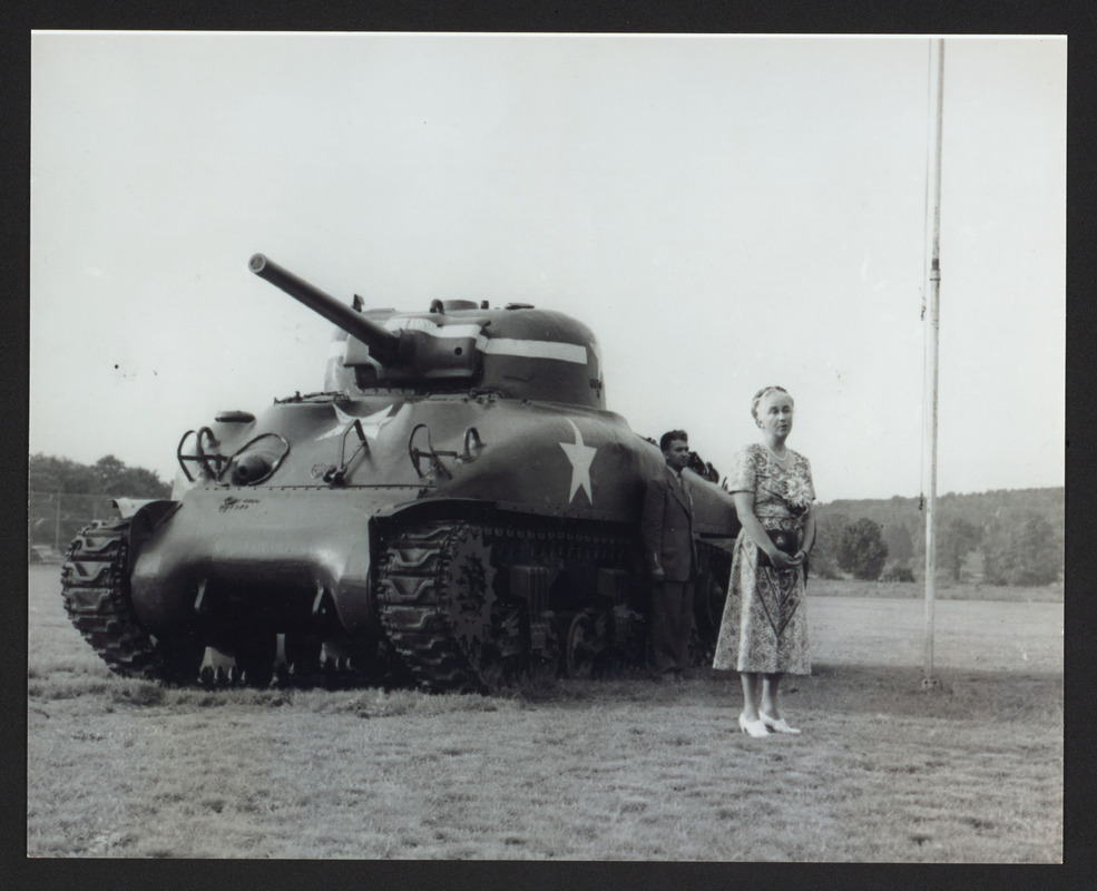 Beatrice Ayer Patton Mrs. George Patton Jr. 1947 Patton Park