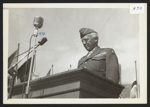 General Patton speaking