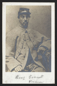 Benjamin Howe Conant, age 21 years, in civil war uniform