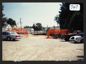 Here Chittick's store use to be, excavation for new building, August 1991, on Railroad Ave.