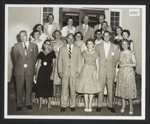 25 year high school reunion of Hamilton High Class of 1936