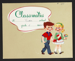 Classmates at Cutler school, grade 2, 1966-67