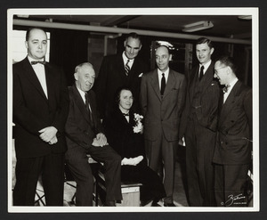 Hamilton High Junior High School, war memorial dedication, auditorium, Dec. 7, 1952