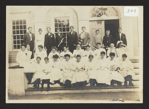 South School Class 1906-1907 graduation at Hamilton Town Hall