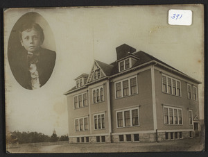 Picture of South School, Railroad Ave., So. Hamilton, circa 1900
