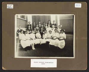 Class of 1912, South School South Hamilton, eighth grades