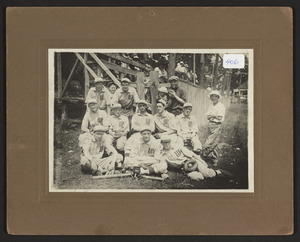 Wenham Y.M.C.A. championship baseball team, circa 1911-1912