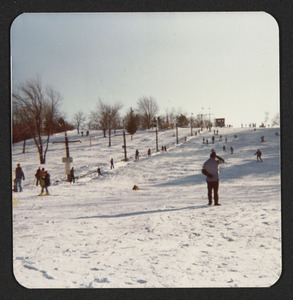 Hamilton ski tow at 1950