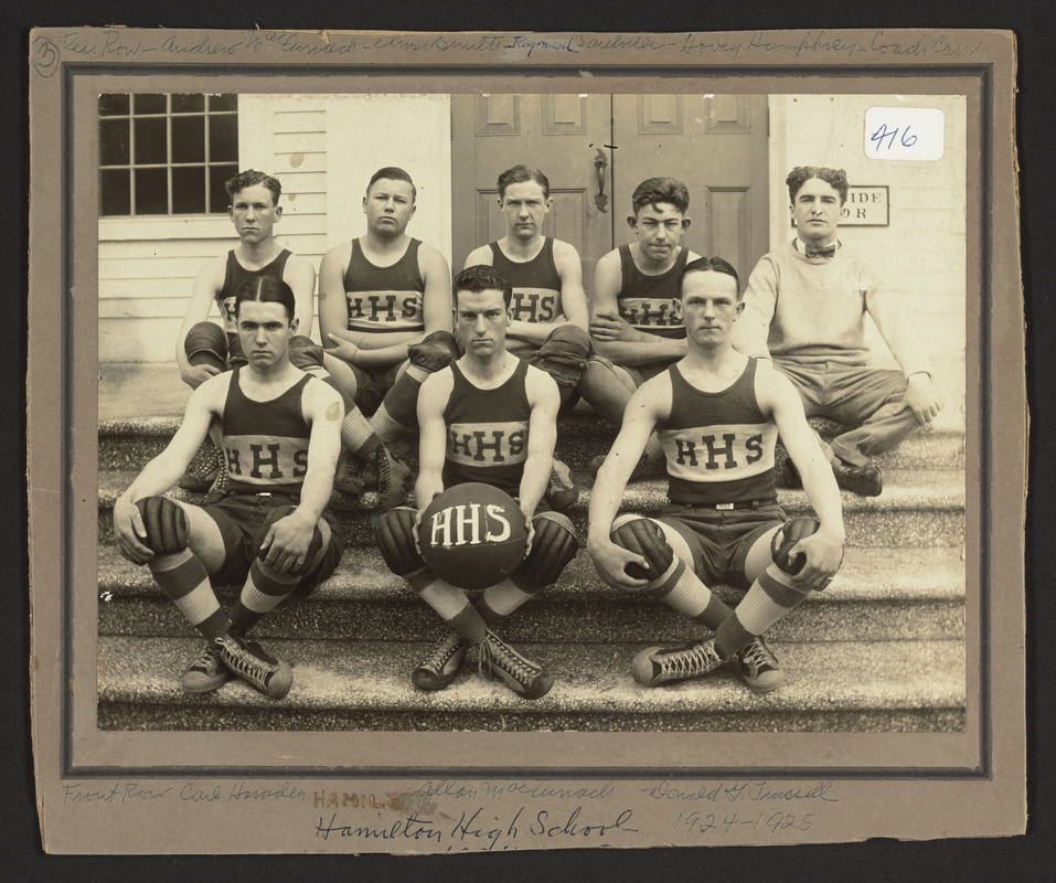 Hamilton High School basketball team, 1924-1925