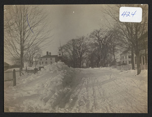 Jacobs Brown house, November 26, 1898, snow storm