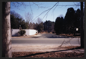Kinsman Lane in 1999 between post office and 595 Bay Rd.