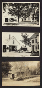 Cummings stables, village blacksmith, Hamilton, Mass.