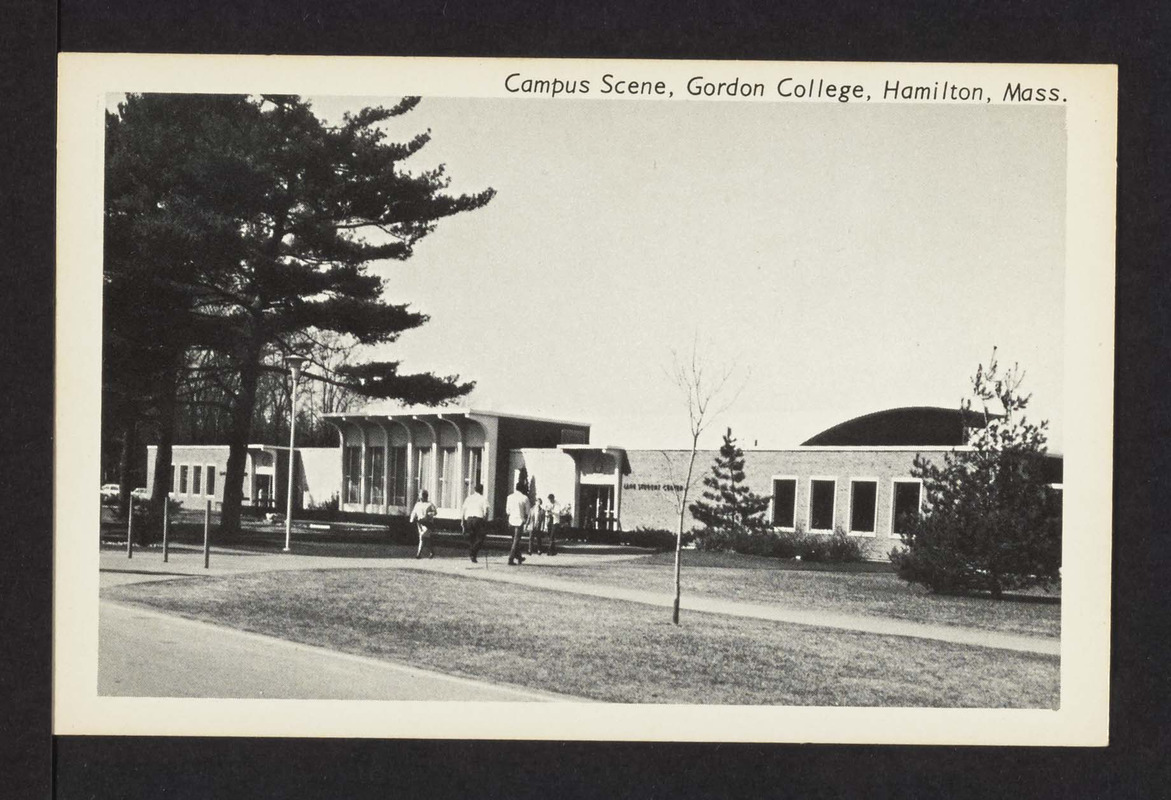 Campus scene, Gordon College, Hamilton, Mass.
