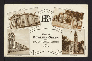 Views of Bowling Green, the educational center of Ohio