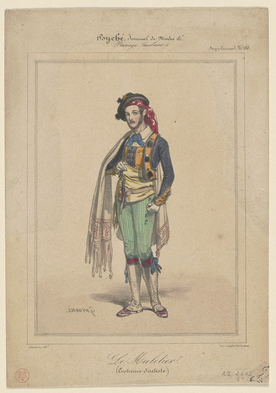 Le muletier. (Costume d'artiste)