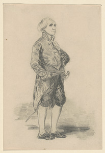 A gentleman in 18th century costume