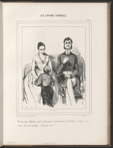 N'est-ce pas, maman, que le petit peigne à moustaches, que Cornélie a trouvé ce - matin dans ta chambre, c'est pour moi?