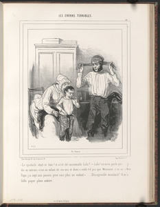 Le spectacle, était-ce bien? et a-t-il été raisonnable Lolo? - Lolo! ne m'en parle pas...je - dis en entrant, "C'est un enfant de six ans et demi." Voilà-t-il pas que monsieur s'en va, "Non - papa, j'ai sept ans passés, je ne suis plus un enfant"...Désagréable moutard! Il m'a - fallu payer place entière