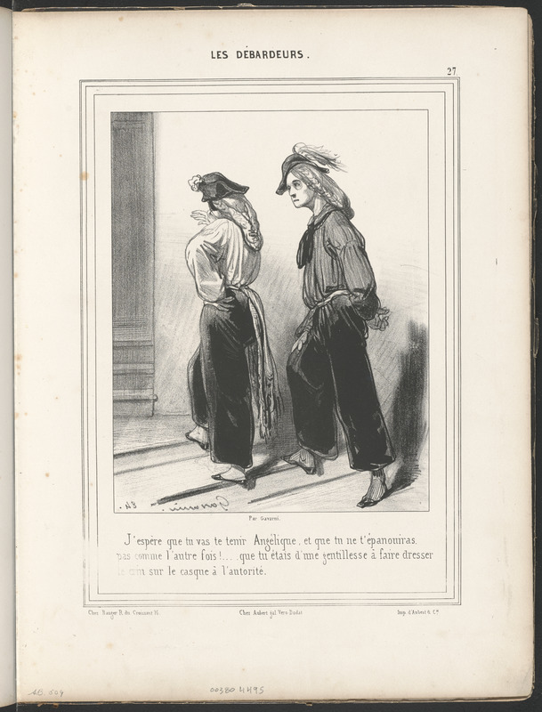J'espère que tu vas le tenir Angélique, et que tu ne t'épanouiras - pas comme l'autre fois!...que tu étais d'une gentillesse à faire dresser - le crin sur le casque à l'autorité
