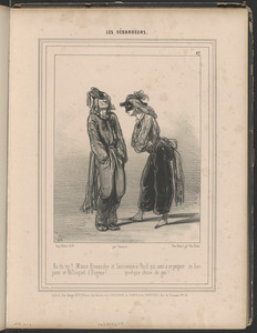 As-tu vu? M'me Alexandre et l'ancienne à Paul qui sont à se peigner...en bas pour ce paltoquet d'Eugène!...quelque chose de gai!...