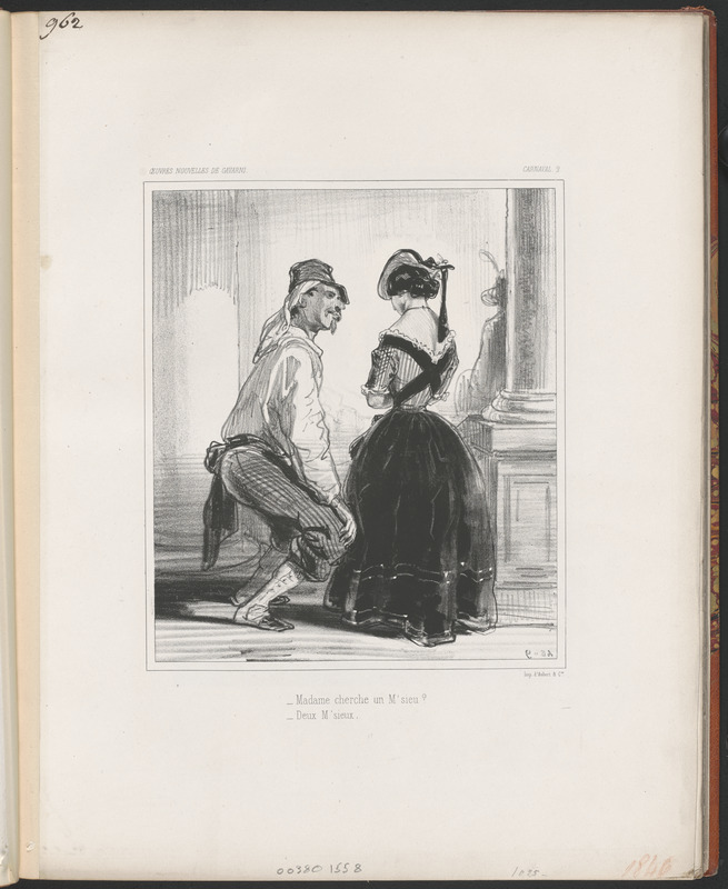 Madame cherche un M'sieu? - Deux M'sieux