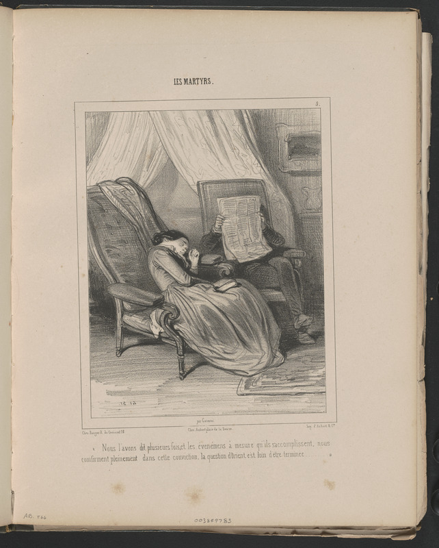 "Nous l'avons dit plusieurs fois, et les événemens (sic), à mesure qu'ils s'accomplissent, nous - confirment pleinement dans cette conviction, la question d'Orient est loin d'être terminée..."