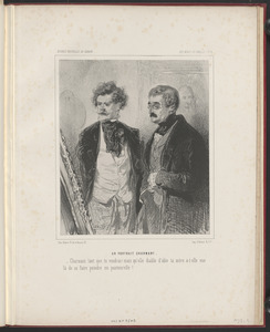 Un portrait charmant. - Charmant tant que tu voudras, mais quelle diable d'idée ta mère a-t-elle eue - là de se faire peindre en pastourelle!