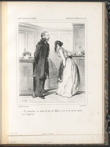 Toi, Beauminet, au milieu de tous tes défauts, je ne te vois qu'une qualité - tu es hyppocrite (sic)