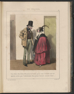 Vous faites des folies, monsieur le comte, pour une femme qui ne - mérite certes pas l'attachement d'un jeune homme comme vous!...