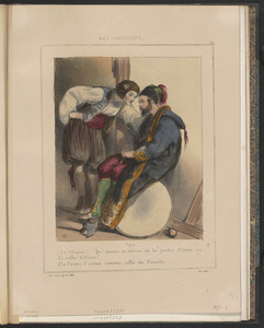 (Le Villageois) Qu'aime-tu mieux de la jambe d'Irma ou - de celle d'Anna? - (Le Pirate) J'aime mieux celle de Paméla...