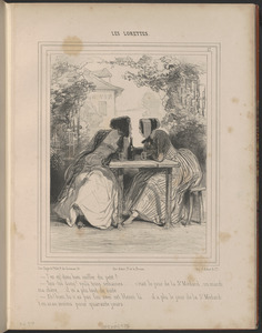 T'en est (sic) donc bien coiffée du petit? - Tais-toi donc! voilà trois semaines... c'était le jour de la Saint-Médard, un mardi, - ma chère...il m'a plu tout de suite. - Ah! bien, t'en as pas fini avec cet Henri-là...il a plu le jour de la Saint-Médard, t'en as au moins pour quarante jours